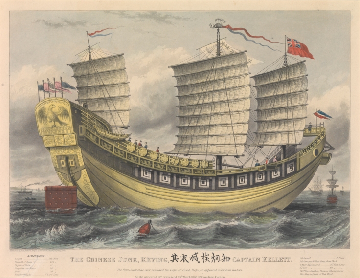 The Chinese Junk Keying, Captain Kellet, PW7738